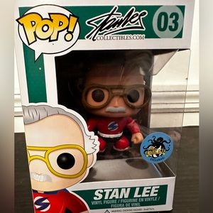 Stan Lee Comikaze Exclusive Mint in box Funko Pop